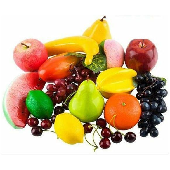 Assorted Artificial Plastic Fruits - pls see below for avail fruit - Dollars and Sense